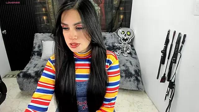 StripChat criss_21_ is Freechat criss_21_ — Goddess licking your dripping cock