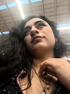 Lila_Desiree — Domy on clitoris  Under the table 